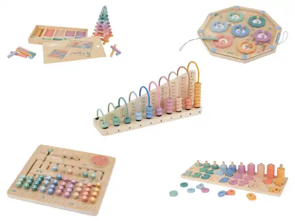 Bild 3 von LUPILU® Montessori-Holzspielzeug