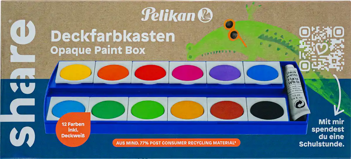 Bild 1 von share Deckfarbkasten Eco by Pelikan, 1 St