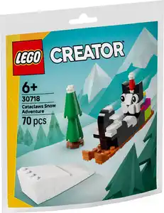 LEGO CREATOR »Cataclaws Schneeabenteuer« Spielset 30718, 70-teilig