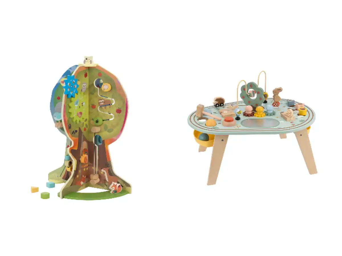 Bild 3 von LUPILU® Holz Morotikbaum / Motorikspieltisch