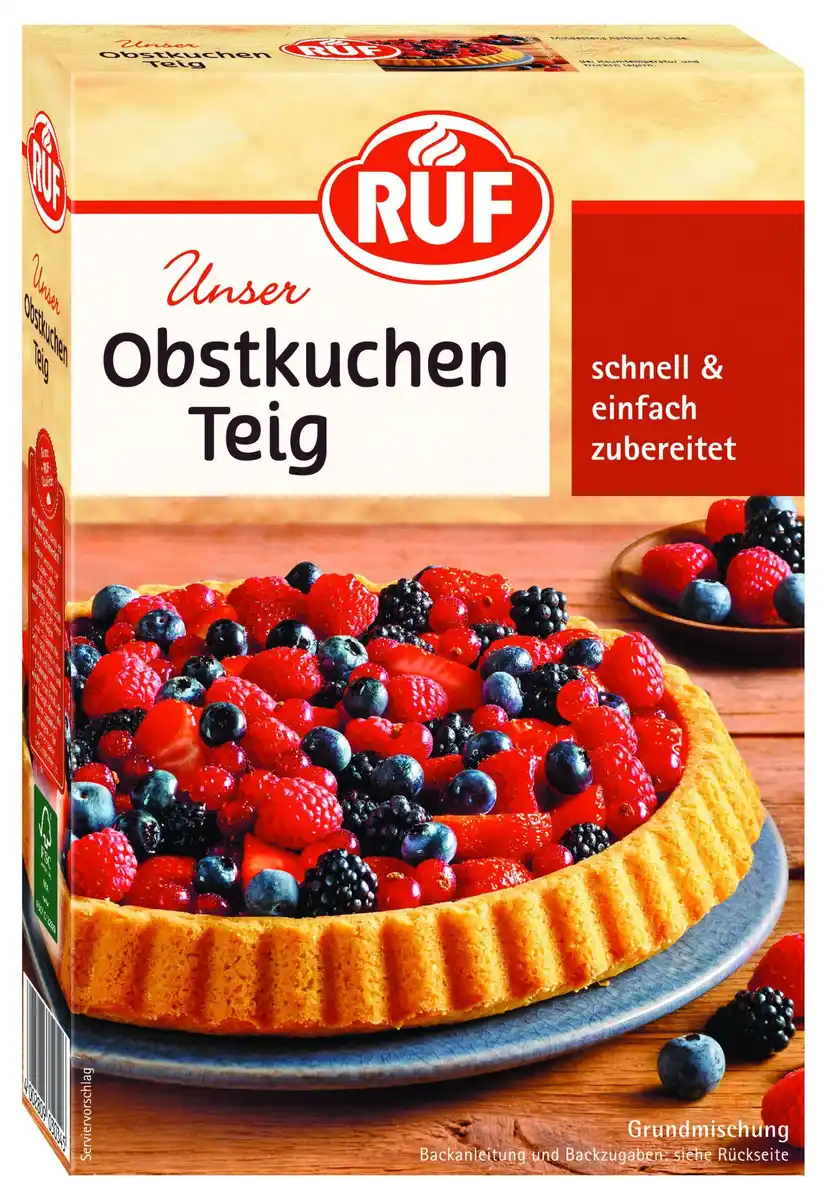 Bild 1 von RUF Backmischung Obstkuchenteig 260 g