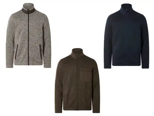 Bild 3 von ESMARA MEN Herren Jacke Strickfleece