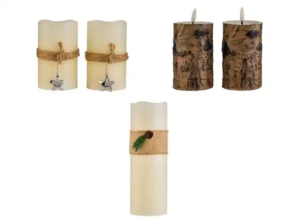Bild 3 von LIVARNO® LED-Echtwachskerzen,  1 LED