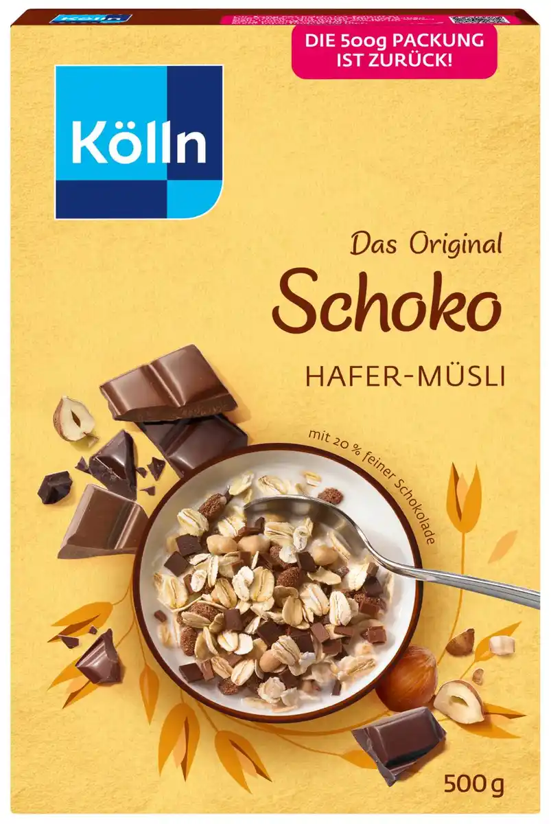 Bild 1 von KÖLLN Müsli, 350 - 500-g-Packg.