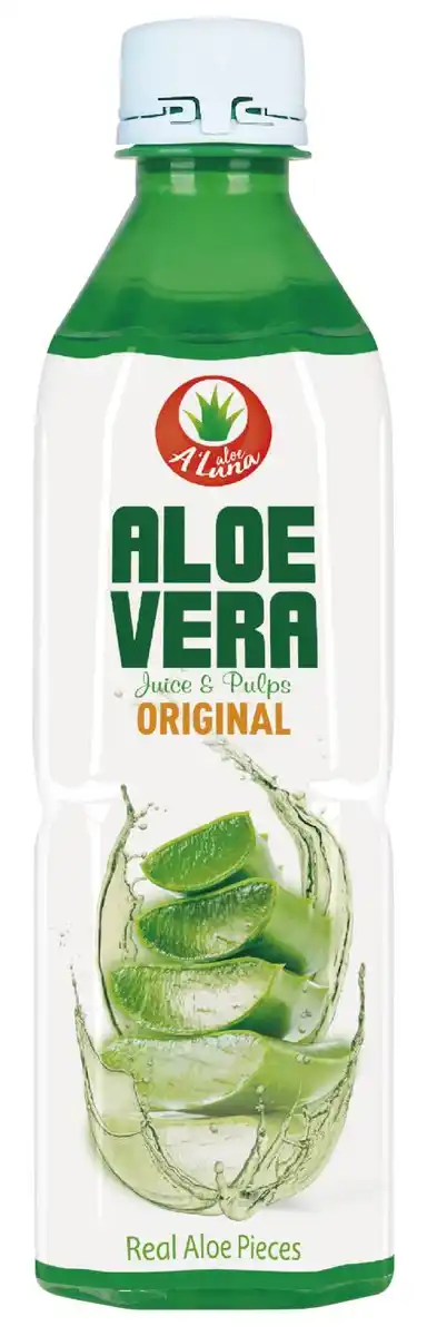 Bild 1 von A'LUNA Aloe Vera Erfrischungsgetränk, 0,5-l-Fl.