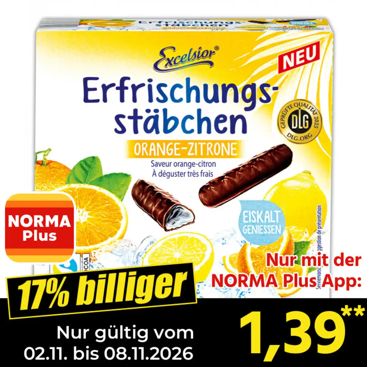 Bild 1 von Excelsior Erfrischungs­stäbchen