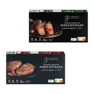 GOURMET FINEST CUISINE Neuseeländische Hirschsteaks