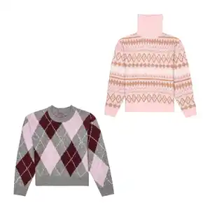 UP2FASHION Jacquardstrickpullover