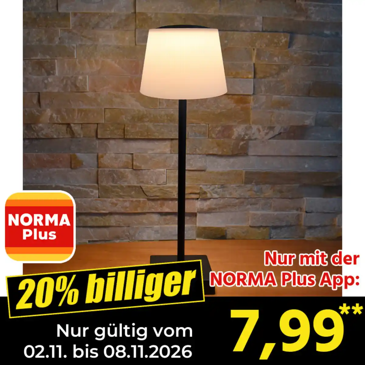 Bild 1 von I-Glow LED-Akku-Tischlampe