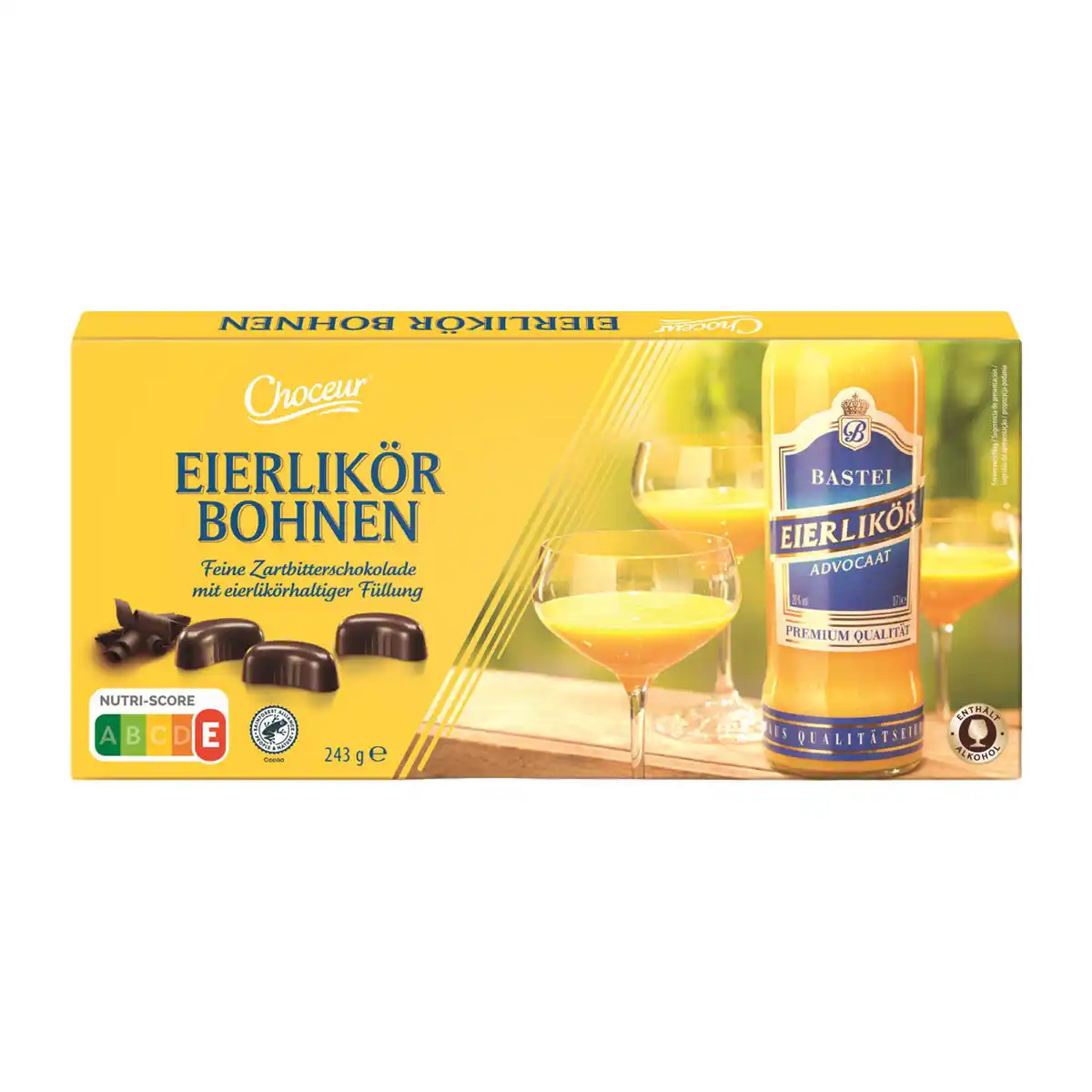 Bild 2 von CHOCEUR Eierlikör- / Weinbrandbohnen