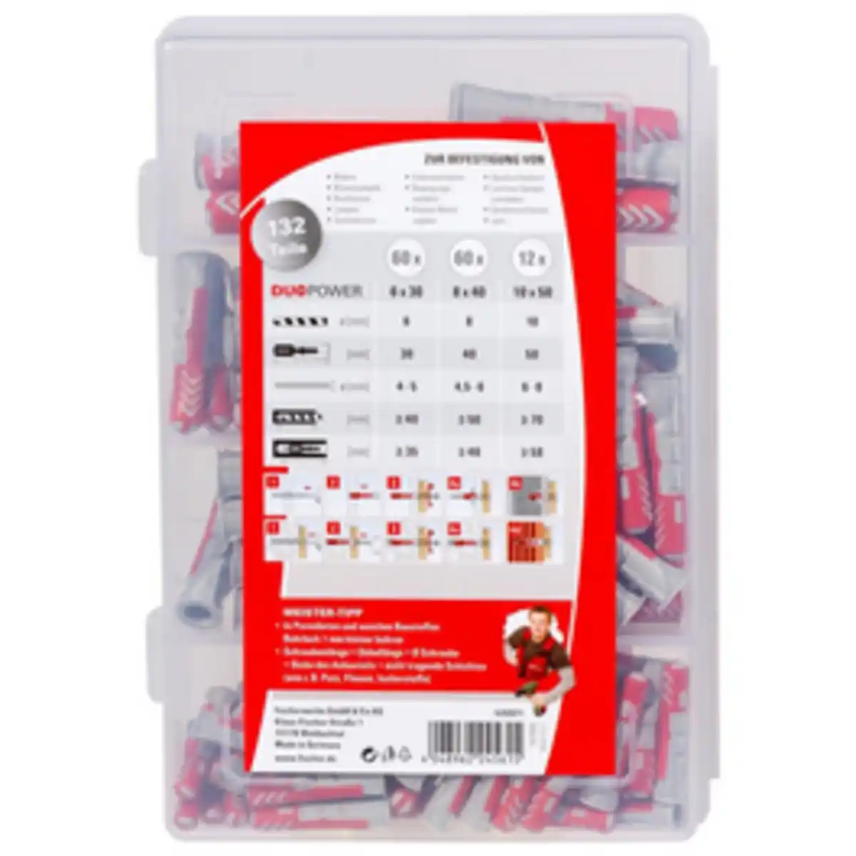 Bild 4 von FISCHER Dübel-Box »DUOPOWER«, 10,5 mm, Nylon