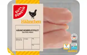 Frisches Hähnchenbrustfilet Teilstück