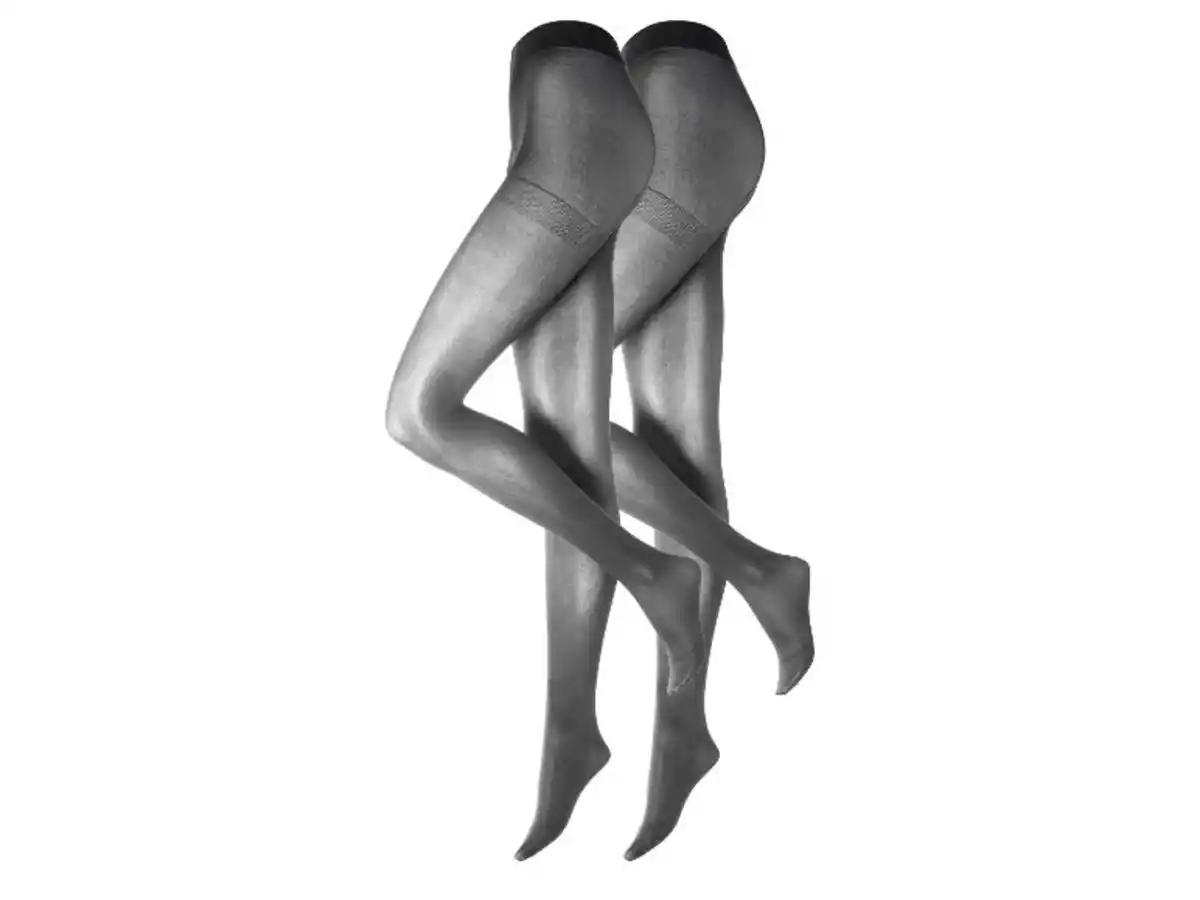 Bild 1 von ESMARA® Damen Premium-Thermostrumpfhosen, 2 Stück
