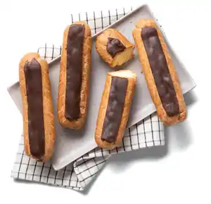 Eclair Schoko-Vanille, Stück