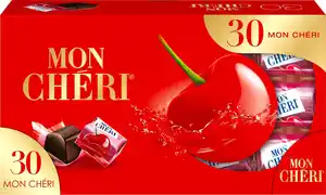 MON CHÉRI Pralinen mit Alkoholfüllung, 30 St. = 315-g-Packg.