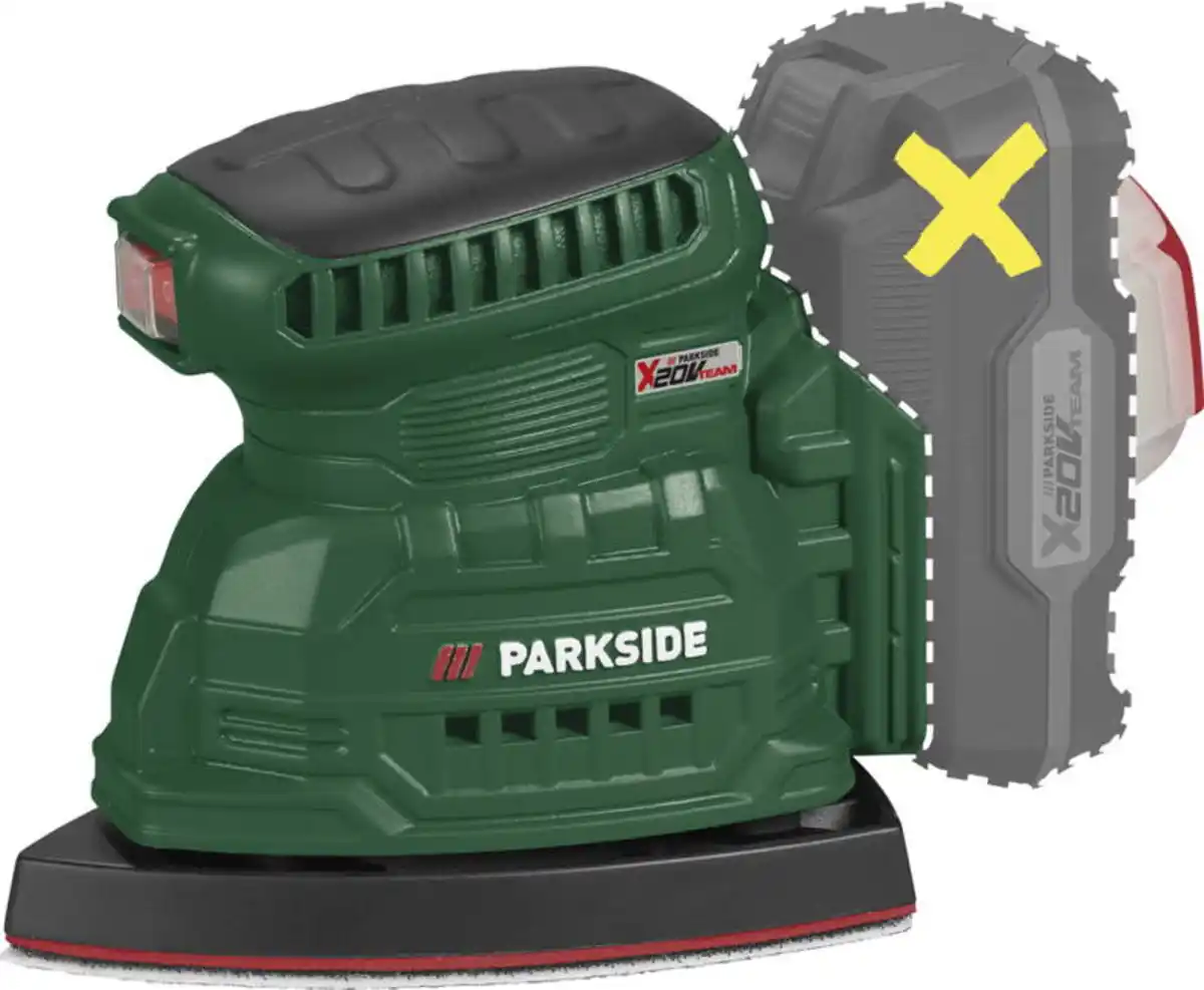 Bild 1 von PARKSIDE® Akku-Multischleifer 20 V »PAMSG 20-Li B1« (o. Akku)