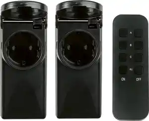 SWITCH ON® Funksteckdosen-Set außen, 3-teilig