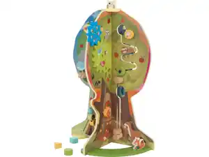 LUPILU® Holz Morotikbaum / Motorikspieltisch