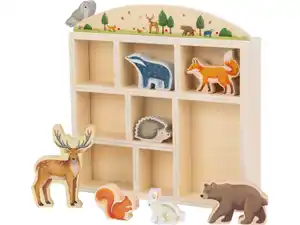LUPILU® Holztiere-Box / Wald / Safari / Ozean / Bauernhof