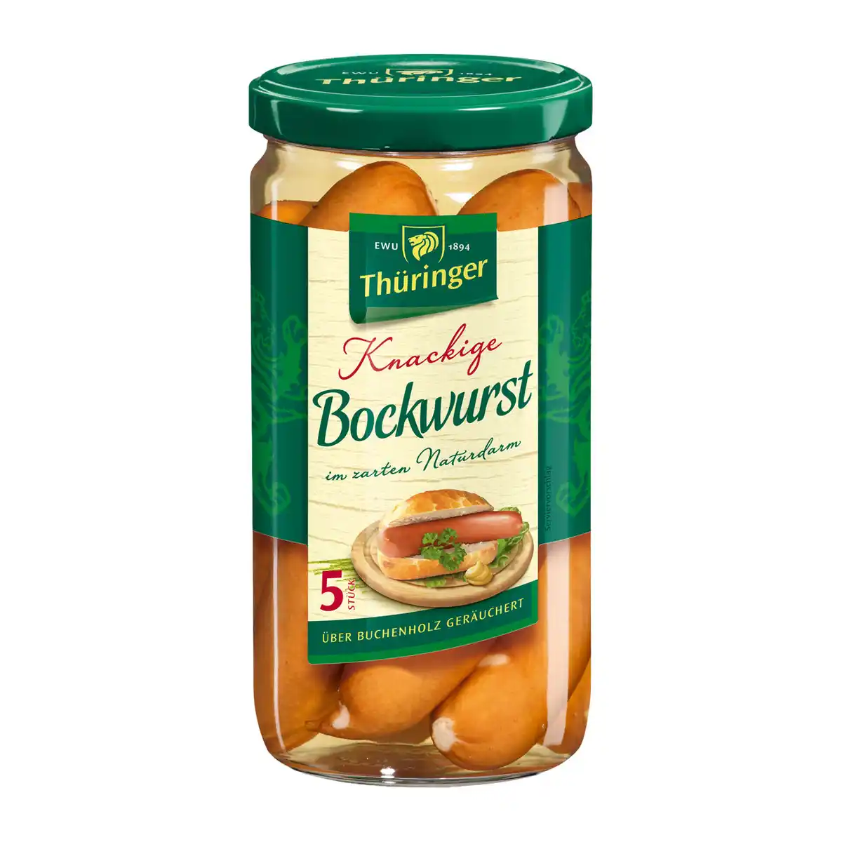 Bild 1 von THÜRINGER Knackige Bockwurst