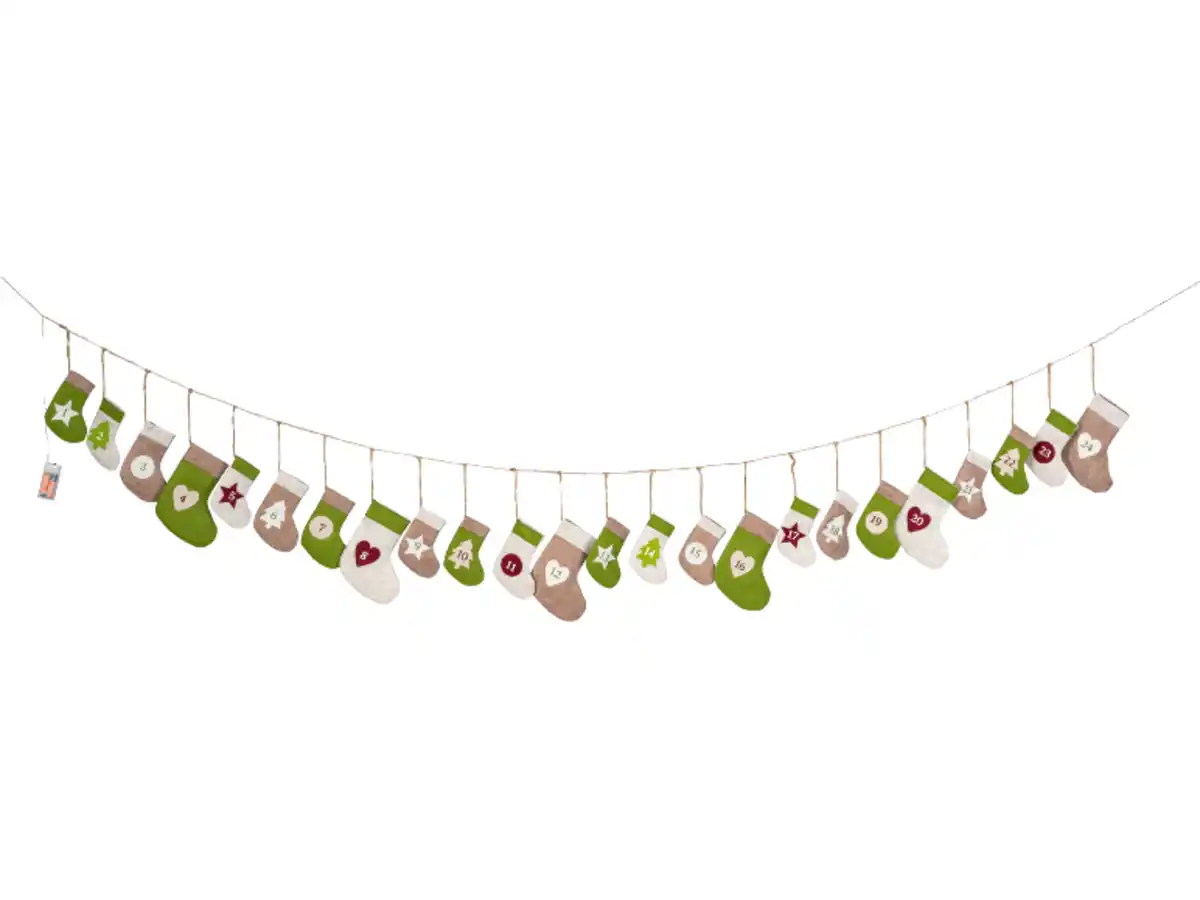 Bild 1 von LIVARNO® LED-Adventskalender-Lichterkette