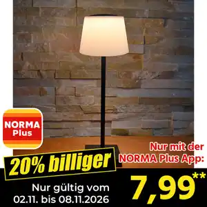 I-Glow LED-Akku-Tischlampe