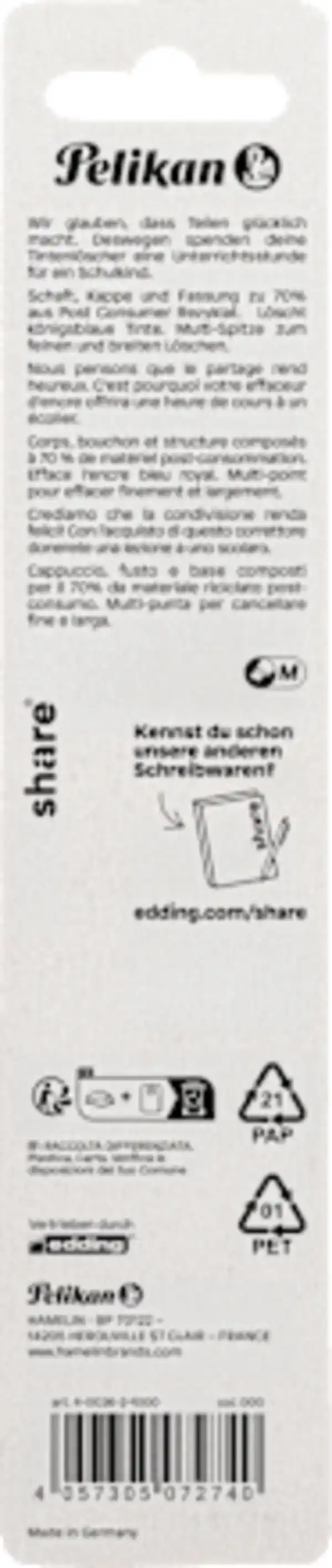 Bild 2 von share Tintenlöscher, 2 St