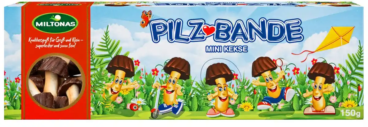 Bild 1 von MILTONAS Pilz-Bande, 150-g-Packg.