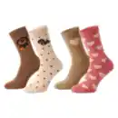 Bild 1 von 2 Paar Frottee-Socken Dackel oder Herzen