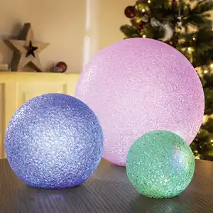 I-Glow LED-Schneeball