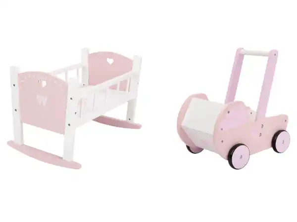 Bild 3 von LUPILU® Holz-Babypuppenmöbel