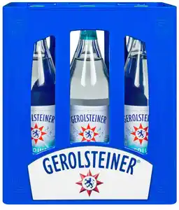 GEROLSTEINER Mineralwasser, Ka. 6 x 1-l-Fl.