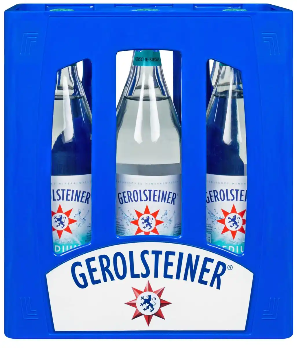 Bild 1 von GEROLSTEINER Mineralwasser, Ka. 6 x 1-l-Fl.