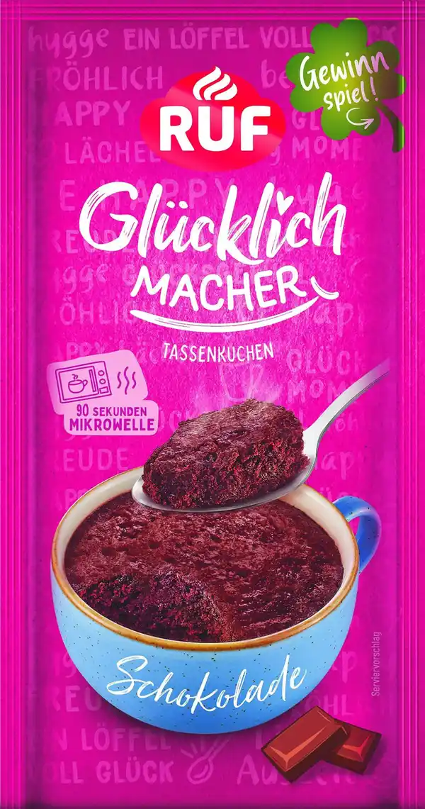 Bild 2 von RUF Glücklichmacher Tassenkuchen 59 g