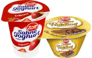 Zott Sahne-Joghurt oder Sahne-Pudding