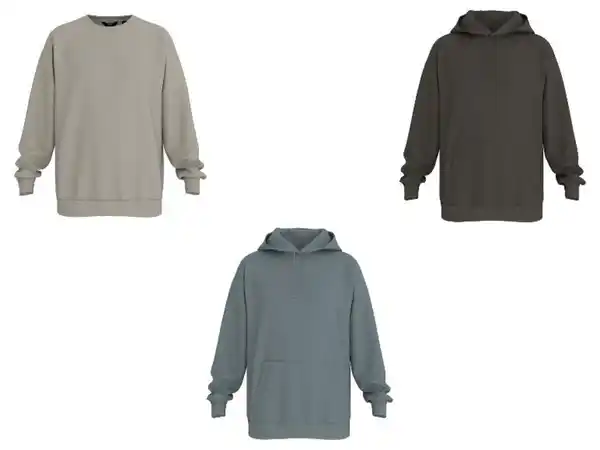 Bild 3 von ESMARA MEN Herren Sweathoodie / Sweatpullover