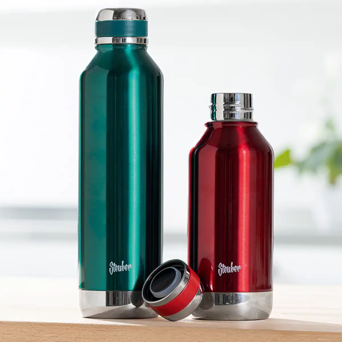 Bild 1 von Steuber Edelstahl-Metallic-Isolierflasche