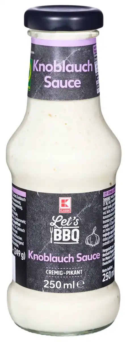 Bild 1 von K-CLASSIC Grillsauce, 250-ml-Fl.