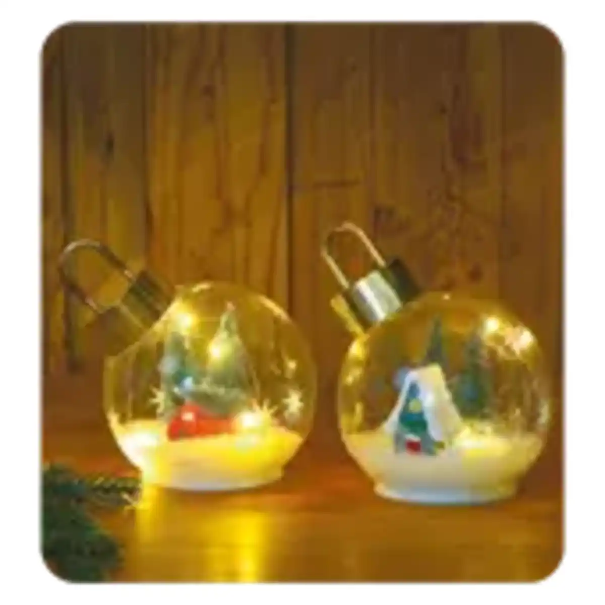 Bild 1 von LED-Deko-Schneekugel