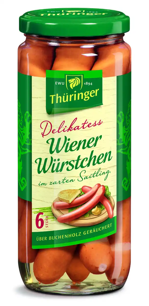 Bild 1 von Delikatess Wiener Würstchen 530 g