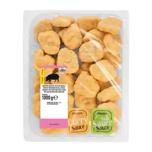 Schweine-Nuggets mit Dip