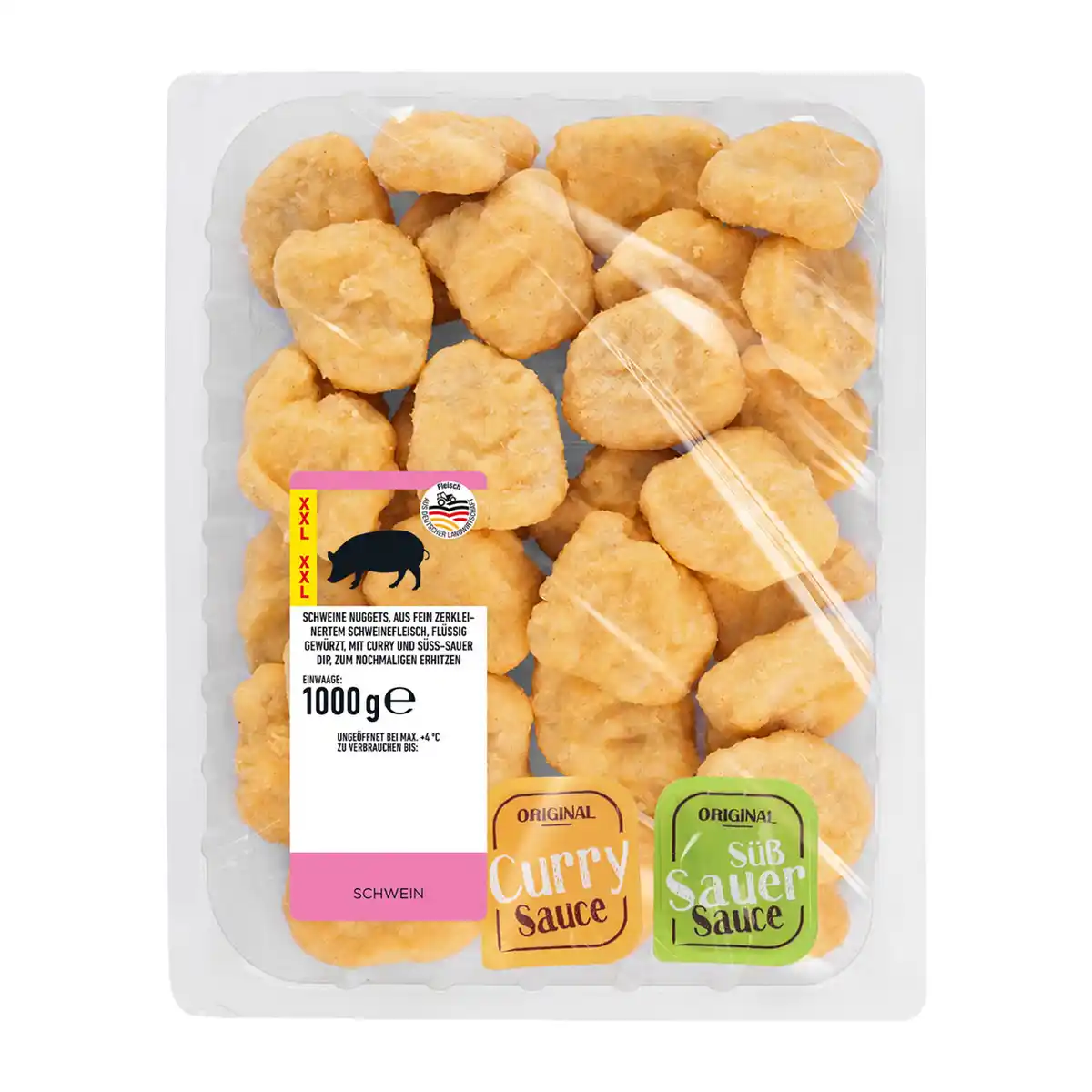 Bild 1 von Schweine-Nuggets mit Dip