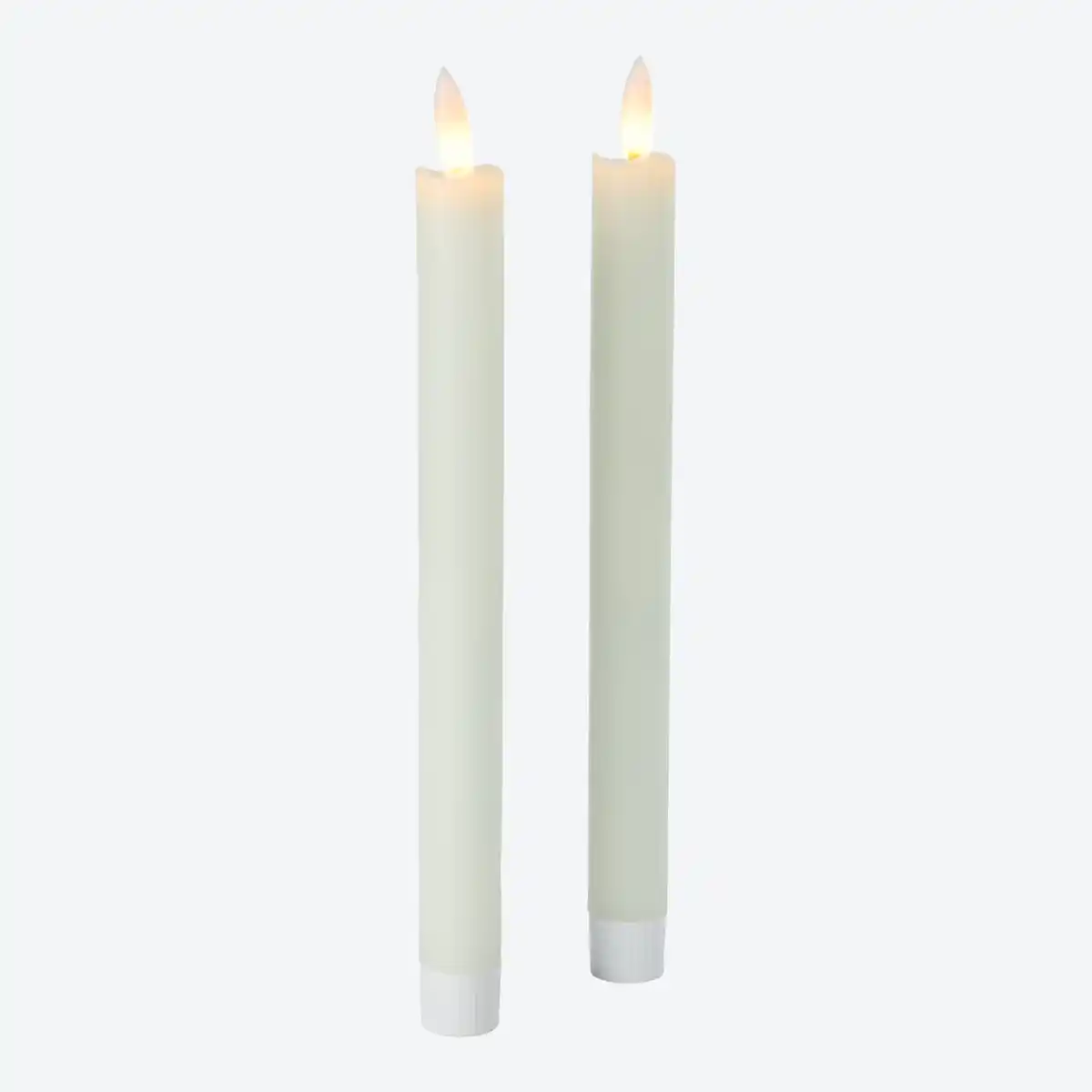 Bild 3 von LED-Echtwachs-Stabkerze mit Timerfunktion, 2er-Pack, Höhe ca. 25 cm