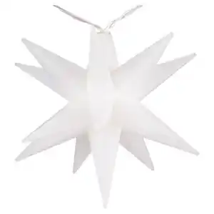 HOME CREATION 3D-LED-Sternenlichterkette, Sterne 12 cm