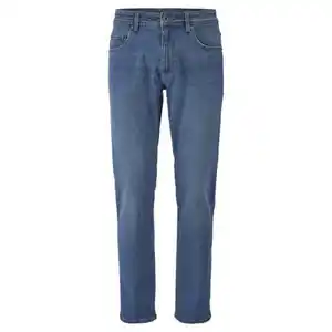 UP2FASHION MEN Herren Washed Out Stretch-Jeans, Mittelblau, 48