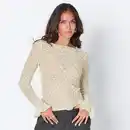 Bild 1 von Damen-Langarmshirt mit Glitzersteinchen