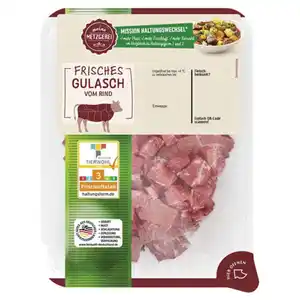MEINE METZGEREI Rindergulasch 500 g
