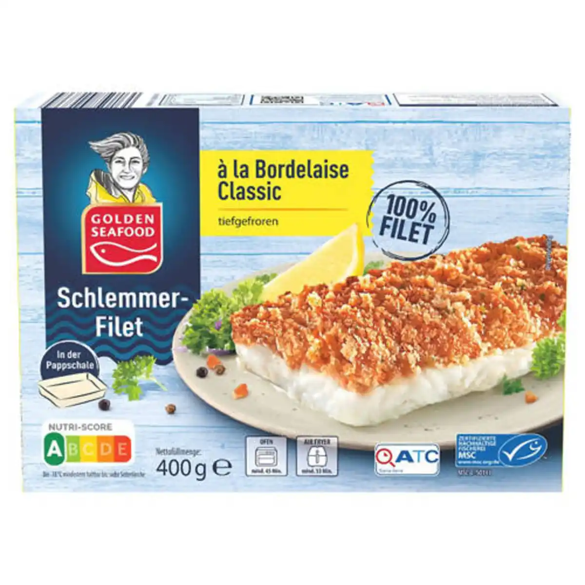 Bild 1 von GOLDEN SEAFOOD Schlemmerfilet 400 g, Bordelaise Classic