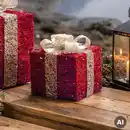 Bild 1 von Deko-Geschenkbox mit Pailletten