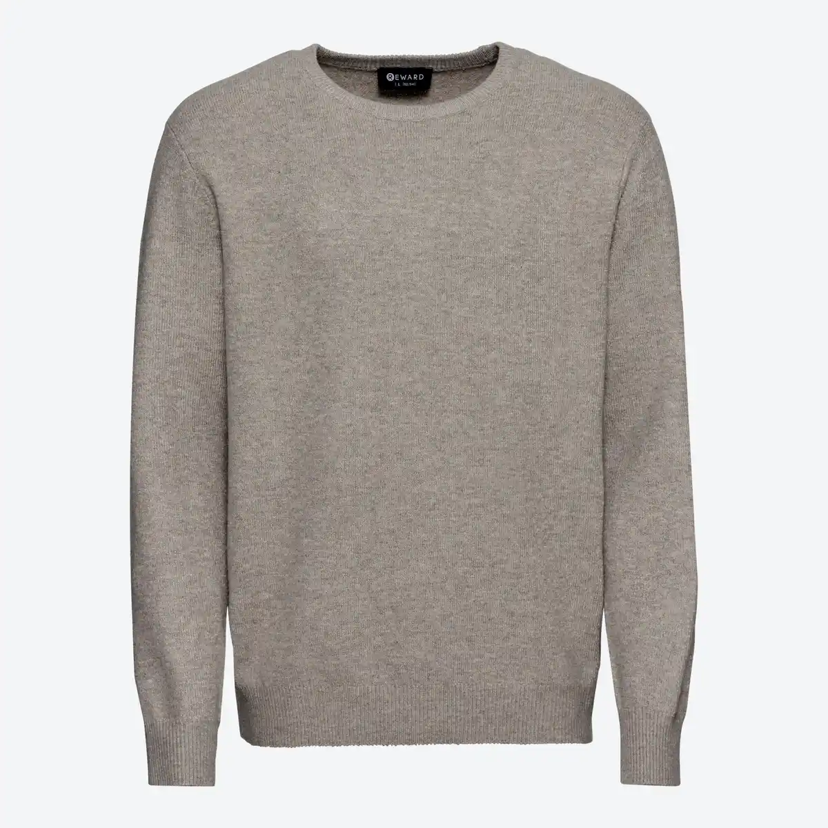 Bild 1 von Herren-Pullover mit rundem Halsausschnitt in Melange-Optik